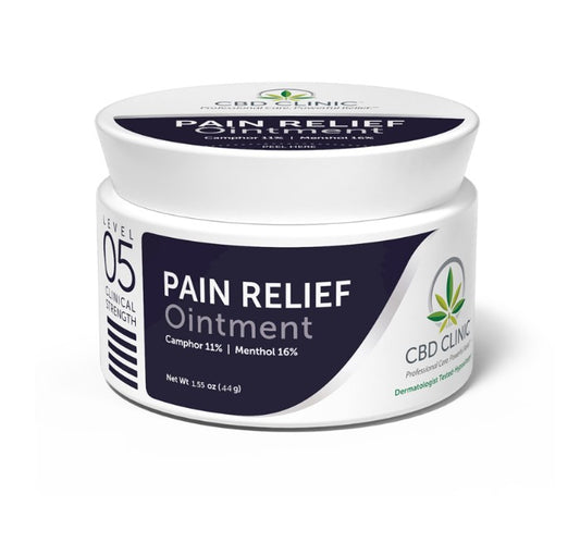 CBD Clinic™ Level 5 Pain Relief Ointment 44g Jar