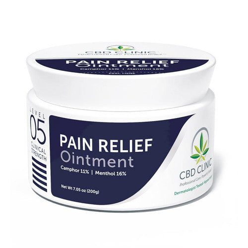 CBD Clinic™ Level 5 Pain Relief Ointment 200g Tub