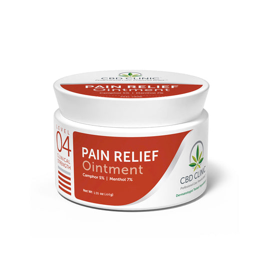 CBD CLINIC™ Level 4 Pain Relief Ointment Jar